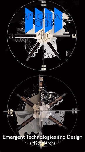 Applications are open for AA EmTech MSc / MArch. You can find more information on how to apply for @aaemtech via the link👆🏻 #aaschool #architecturalassociation #ArchitectureInnovation #aaemtech #architecture #architecturestudent #design #computation #generativedesign #biomimetics #emergence #complexity #urbandesign #designexperimentation #computationaldesign #parametric #parametricdesign #parametricarchitecture #prototype #fabrication #materialsystems #roboticfabrication #AR #VR #multiobjectiv