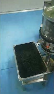 spirulina tablets - tableting process