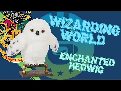 Wizarding World Enchanted Hedwig Unboxing Review | The Upside Down Robot