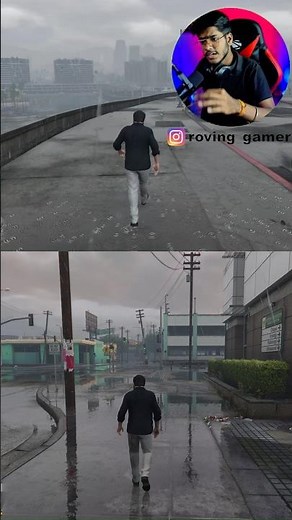 GTA 5 Old vs New Version #roving_gamer #gta