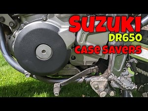 I will show you how to install DR650 case savers
