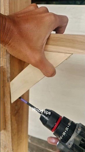 corner brace #woodworking #wood #diy #tutorial