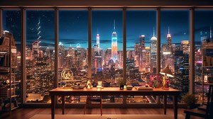 Zoom Virtual Backgrounds | Backdrop | Home Office | City Skyline | Home Office Background | Google Meet | Facebook | Microsoft Teams | Webex - Etsy