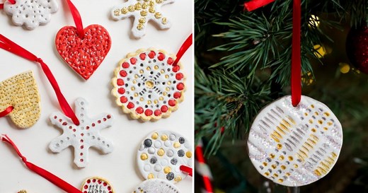 16 idées de déco de Noël en pâte à sel à faire avec les enfants