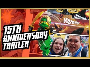 🎉 Celebrate 15 Years of LEGO® NINJAGO® I Trailer 🐉