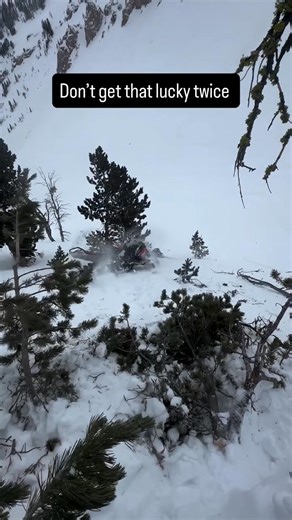 Watch crazy moment a snowmobile ran off the cliff.😱😱😱 Be careful guys! #snowmobile #skidoo #reelsfypシ #safety #funny #sledding | Snowmobile