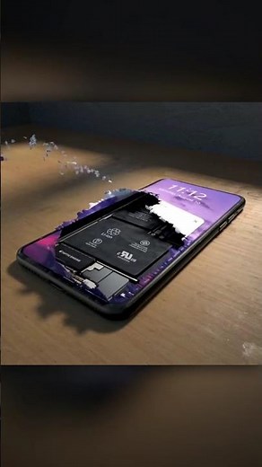 4D Animation - Iphone Hurricane flooding 📱#factorylogo #jigpx #videobox