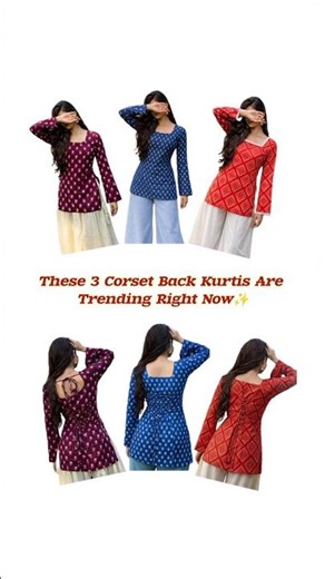 🔥 Trending Corset Kurtis | Outfit ideas | #trending #ootdguide #fashion #flipkart #affiliate #fyp