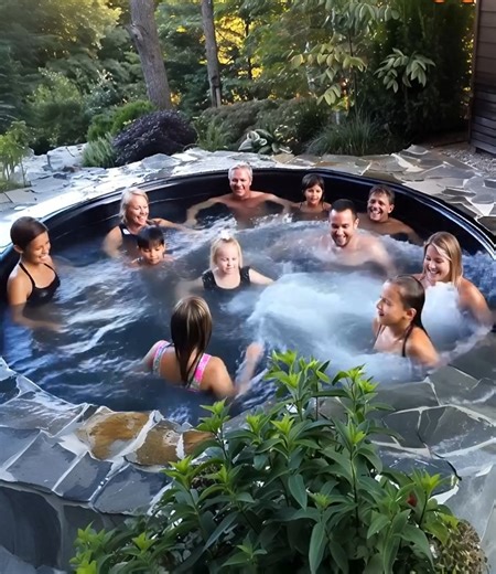 😱🧐We accidentally discovered that our neighbors had been using our jacuzzi for more than a year, and we had no idea. After that, we decided to teach them a lesson they would definitely never forget. My husband and I bought our dream house with a perfect yard and a jacuzzi. We thought it was our quiet retreat… until the neighbor came over asking us to “turn down the music in the evenings.” I was puzzled: we hadn’t even been home on those days! Curiosity quickly turned into suspicion. We set up 