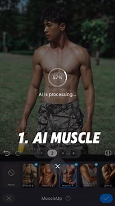 Who haven't tried oir new FEATURE - AI MUSCLE UP?! #manly #manlyapp #muscularmen #bodyeditor | Manly - Photo Editor for Men | Facebook