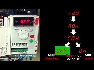 Déverrouiller ou verrouiller ATV12