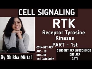 Receptor Tyrosine Kinase - Cell Signaling CSIR-NET JRF LIFESCIENCE