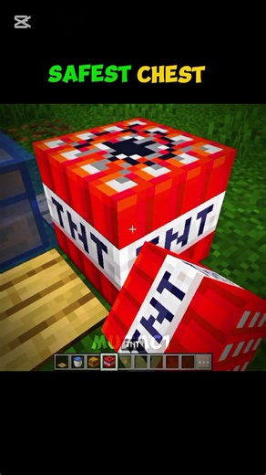Safest chest in minecraft 🫣 #minecraft #gaming #shorts