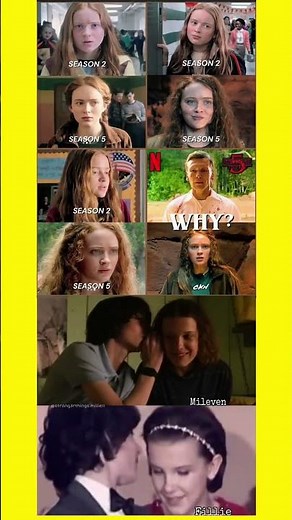 Stranger Things Season 2 vs Season 5 😱 Biggest Character Glow-Up & Shocking Changes! #StrangerThings