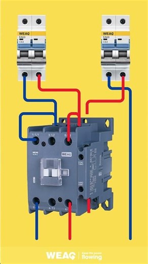 Dual-Channel Power Design: Contactor Configuration.