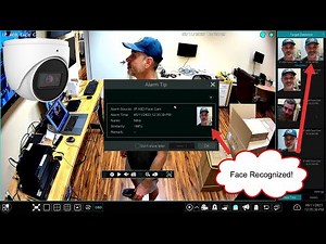 Facial Recognition Camera Alarm Setup