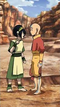 Toph teaches Aang to Earthbend in 60 seconds! ⛰️ #shorts