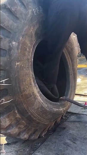 Vulcanized thickening tire production process