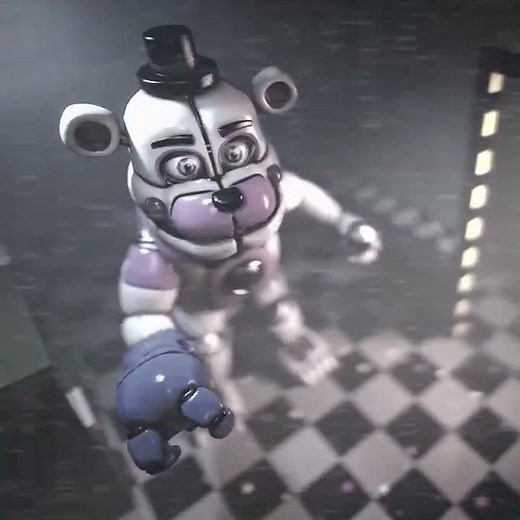 Funtime Freddy FNAF SL voice line animated