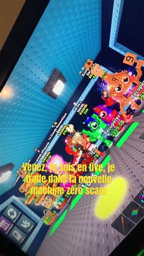 Venez, je suis en live, je trade dans la nouvelle machine zéro scan ￼