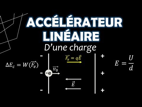 Accélérateur linéaire de particules chargées | Champ électrique uniforme | BAC de physique