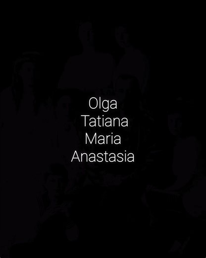 beautiful sisters #anastasia #romanov #russianempire #disney #history