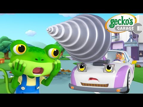 Weasel's Drill Fail! 😬 | Gecko's Garage 🚚 | Cartoons For Kids | Toddler Fun Learning