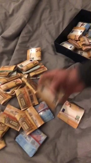 Showcasing Colorful Currency: Euros and More