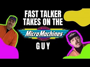 Fast Talker takes on Micro Machines Man John Moschitta Jr in SpeedTalking