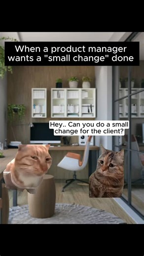 Cat Memes Tech | Tech Humor with Cats on Instagram: "Follow @catmemes_tech for more tech humor served by cats #programmingmemes #techmemes #coding #memes"
