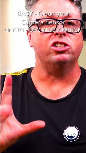 Clean your camera sensor Step 1 - Rocket Blower