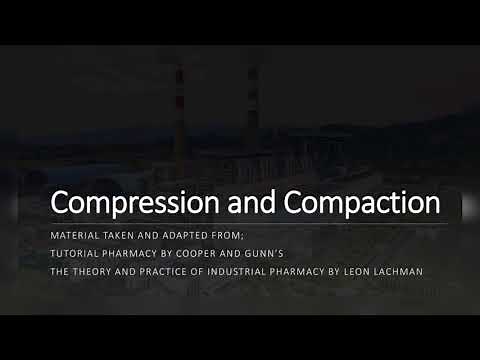 Compression and Compaction | Solid air Interface | Determination of Flowability of Powders