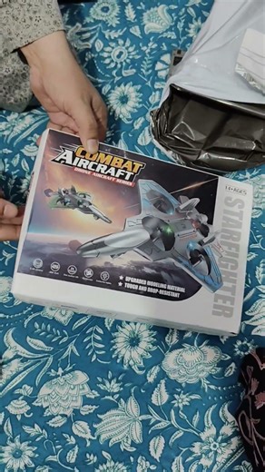 Remote Control Rc Fighter jet unboxing✈️ #toys #remotecontrol #fighterjet #shorts #rctoys