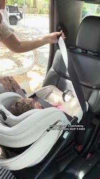 How to install your car seat without using the base. Baseless install.