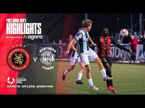 Agora Marketplace Highlights: Bankstown City Lions v Northern Tigers - FNSW League One Men's Rd 18