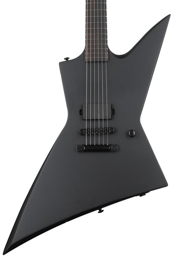 Used LTD EX Black Metal Electric Guitar - Black Satin Price Advisor - Sweetwater's Gear Exchange - Sweetwater's Gear Exchange