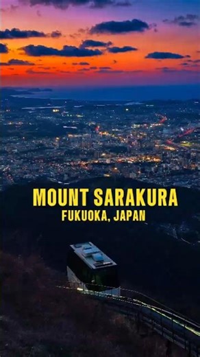 Mount Sarakura in Fukuoka, Japan