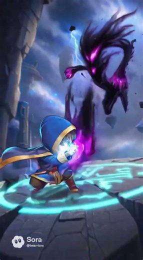 Kael vs Void Wraith 🔮🔥 (Magic is My Power!)