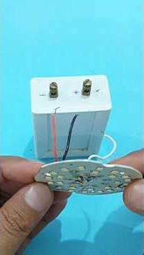 Diy rechargeable battery from scraps step by step guide 🔥🔋 #amazing #recyclebatteries #diy