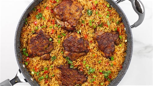 The ultimate one pot chicken and rice dish!