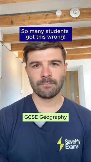 GCSE Geography- Exam Question