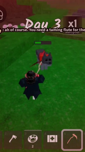 Saving first kid with scythe only in #99nightintheforest #roblox