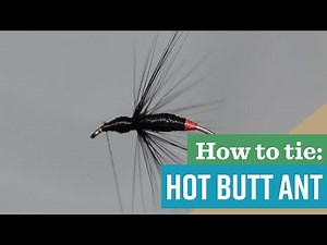 Learn to Tie Flies: Postfly's Hot Butt Ant - Easy and Killer Fly Pattern for Panfish, Trout & More!