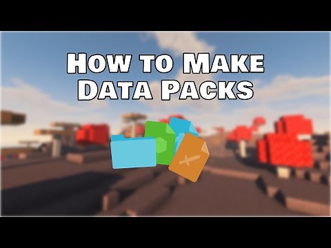 How to make a Minecraft Data Pack
