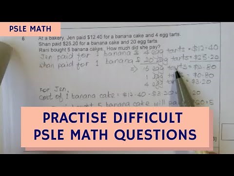 How to Solve Difficult PSLE Math Questions (PSLE Math Q Part 1)