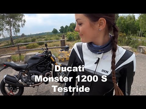 2020 Ducati Monster 1200 S - Testride