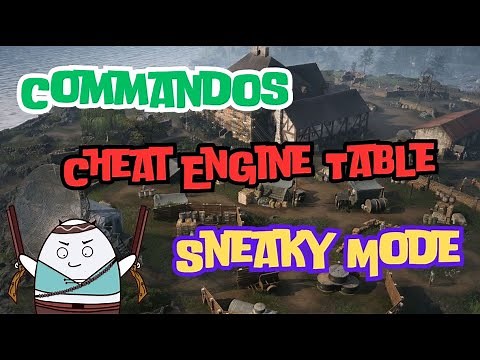🔥 Commandos Cheat Engine Table: Infinite Items & Stealth! 🎮