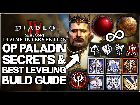 Diablo 4 - Best OP FAST Paladin Leveling Build & Full New Class Guide - 21 POWERFUL Secrets & More!