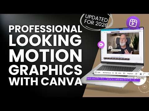 Make Your Videos Look PROFESSIONAL with Canva Motion Graphics