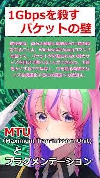 FE Preparation 1-Minute Course 22: The "Packet Wall" that Kills 1Gbps (MTU and Fragmentation)